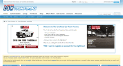 Desktop Screenshot of cartownforums.com